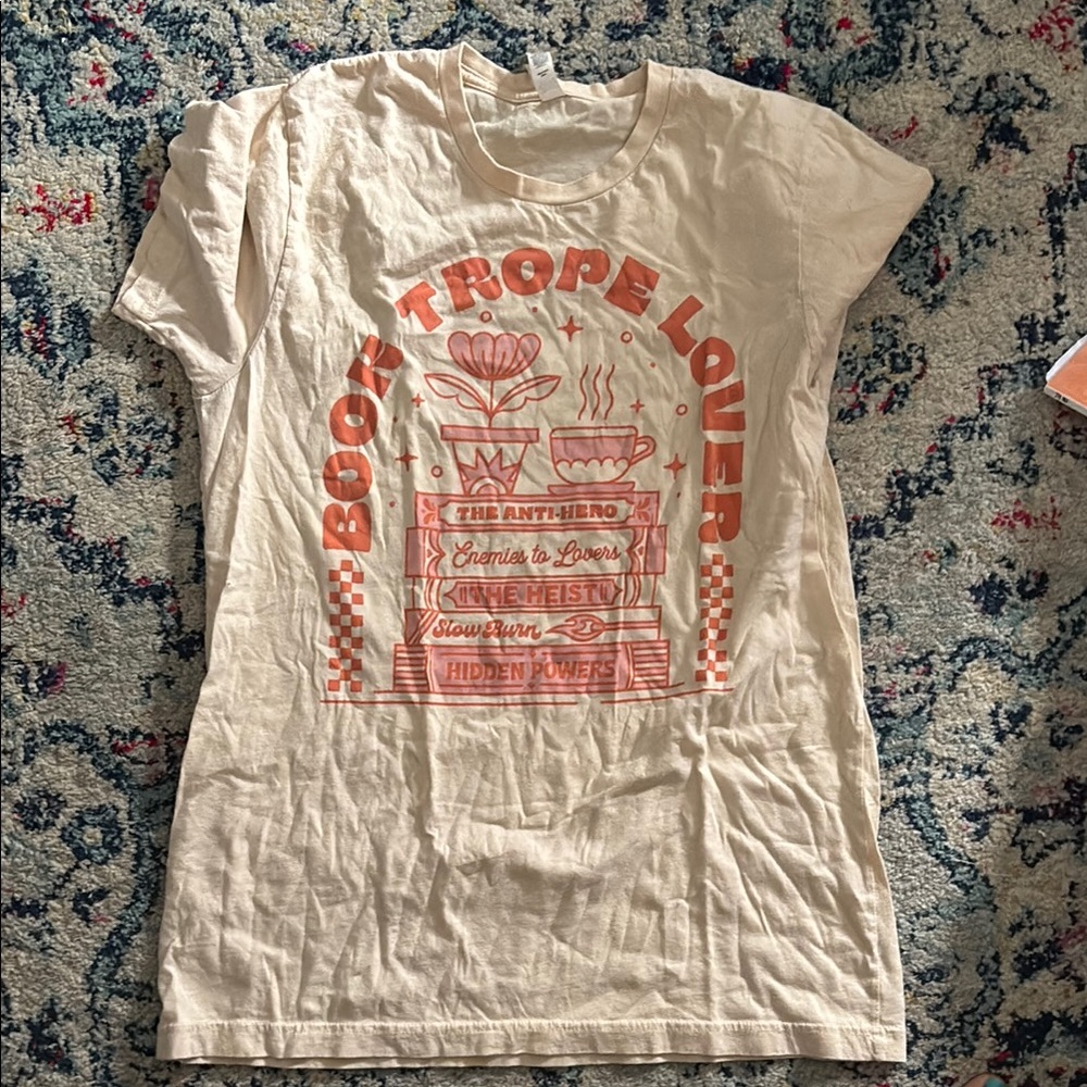 Book Trope Lover Tee